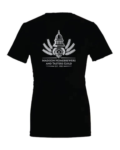 Madison Home Brewers "Cotton/Poly" Blend Black T