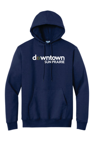 Downtown SP - Port & Company® (Navy) Fleece Pullover Hooded Sweatshirt