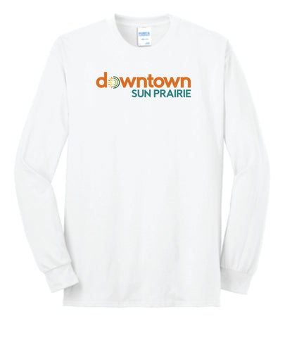 Downtown SP - Port & Company® (White) Long Sleeve Core Blend Tee