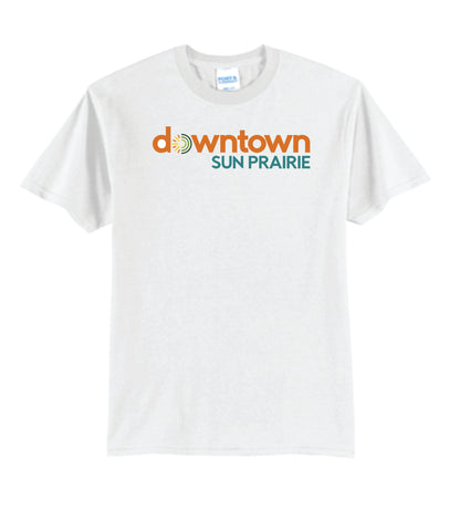 Downtown SP (White)  "LADIES FIT" T - Port & Company® Core Blend Tee