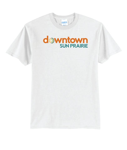 Downtown SP (White) Unisex - Port & Company® Core Blend Tee