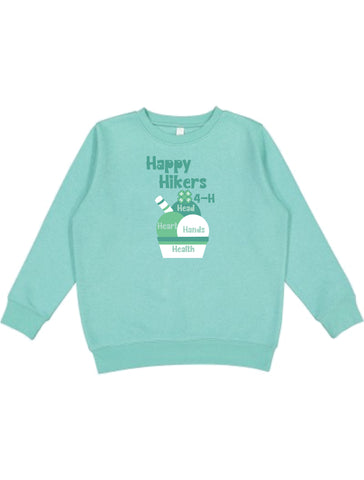4-H Happy Hiker Crew Sweatshirt