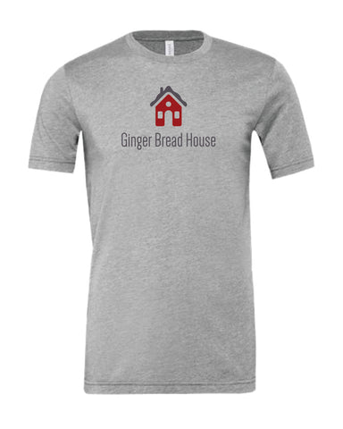 Ginger Bread House ~ Bellla/Canvas Heather Short Sleeve T-shirt