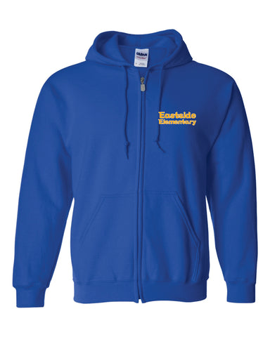 Eastside Royal Blue Full Zip Hoodie