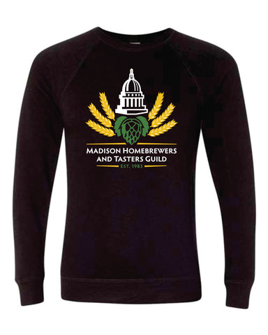 Madison Home Brewers Black Crewneck Sweat
