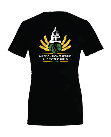 Madison Home Brewers "Cotton/Poly" Blend Black T