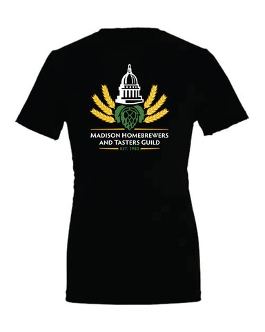 Madison Home Brewers - 100% Cotton Black T