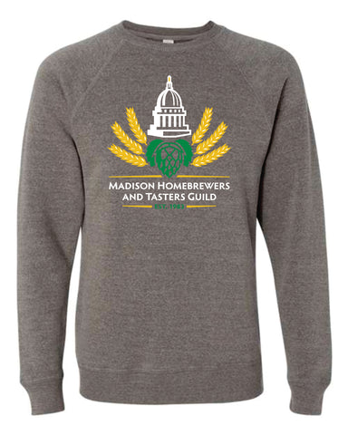Madison Home Brewers Nickel Crewneck Sweat Shirt