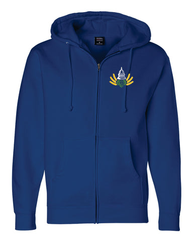 Madison Home Brewers - Royal Zip Up Hoodie