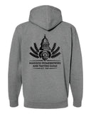 Madison Home Brewers - Gun Metal Heather Zip Up Hoodie (1 Color Print)