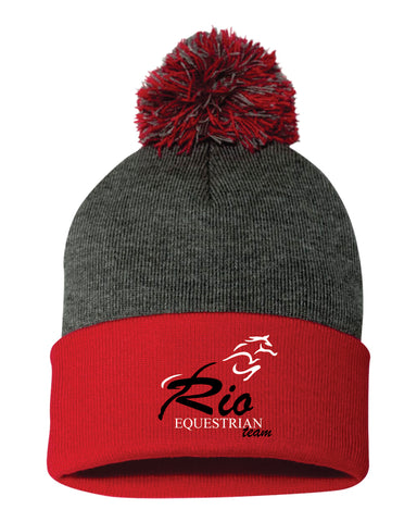 Rio-Sportsman-Beanie with Pom-Pom