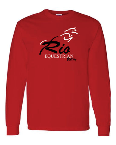Rio - C2 Sport - Red Performance Long Sleeve T-Shirt