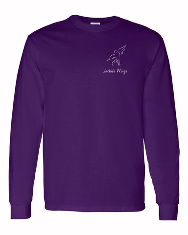 Rise Up - Purple Long Sleeve Tee