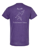 Rise Up - Heather Purple Tee