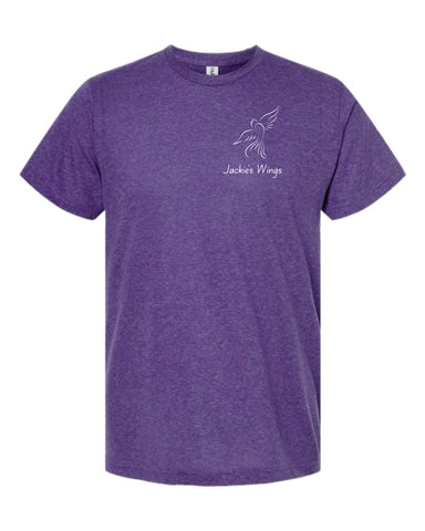 Rise Up - Heather Purple Tee