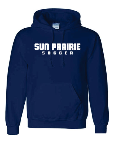 SPSC - Gildan Unisex DryBlend® Navy Hoodie with White Print ($27)