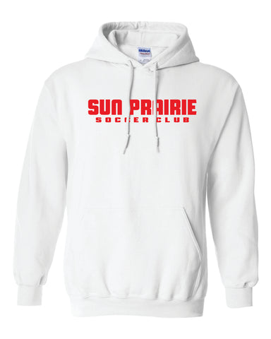 SPSC - Gildan Unisex DryBlend® White Hooded Sweatshirt