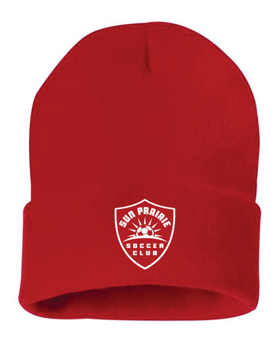 Red 12" Sportsman Cuffed Beanie