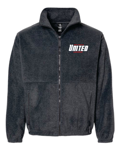 United Lacrosse - Men's Burnside Polar Fleece Full-Zip Jacket